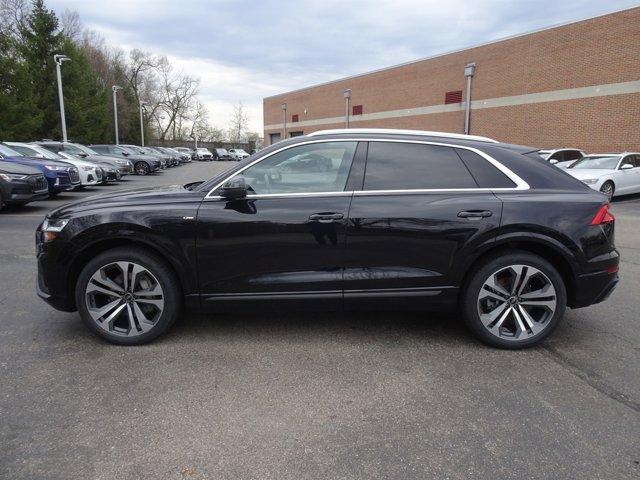 used 2021 Audi Q8 car, priced at $51,900