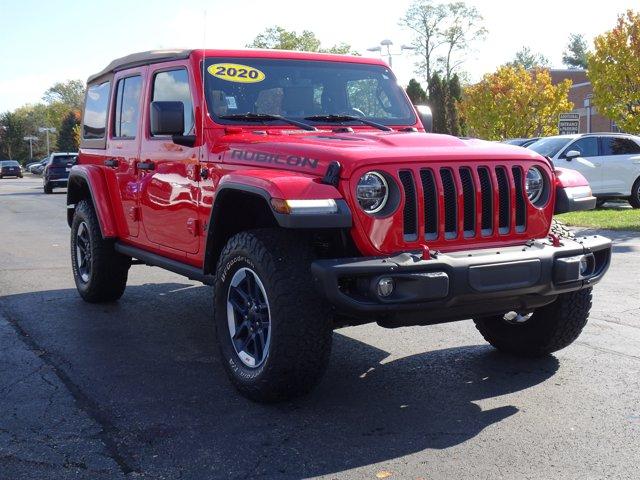used 2020 Jeep Wrangler Unlimited car, priced at $35,995