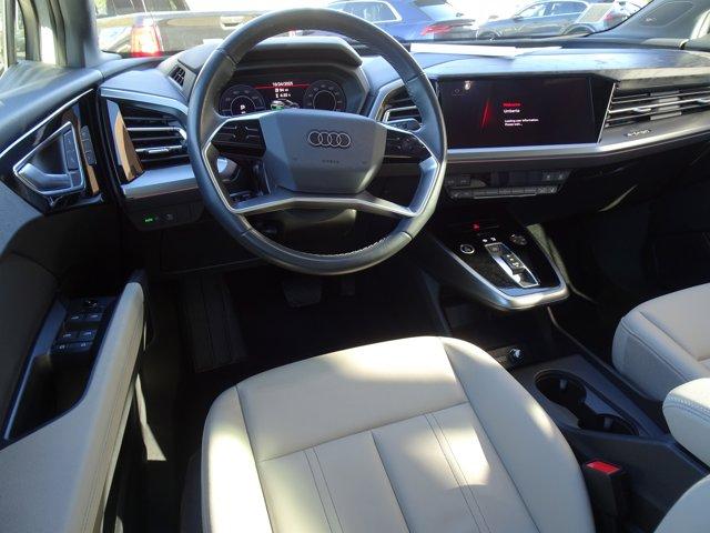 used 2024 Audi Q4 e-tron car, priced at $37,900