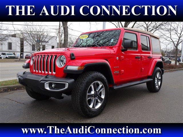 used 2021 Jeep Wrangler car, priced at $35,995