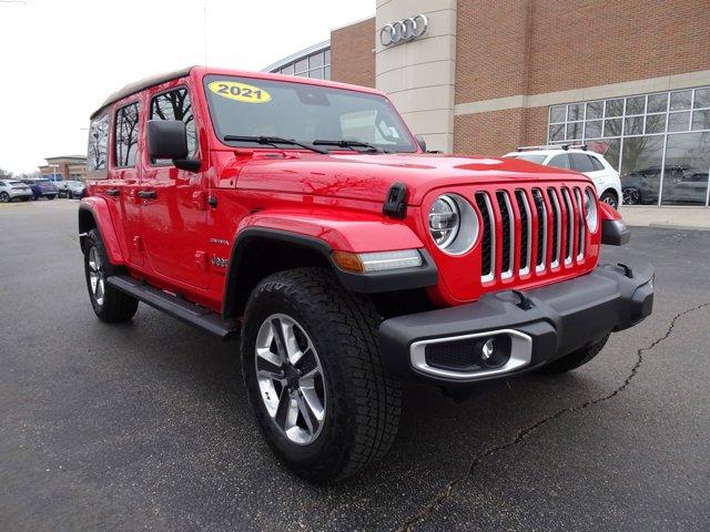 used 2021 Jeep Wrangler car, priced at $35,995