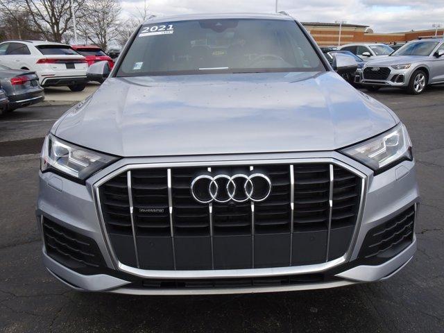 used 2021 Audi Q7 car, priced at $34,900