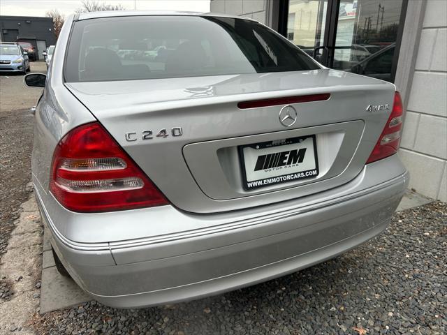 used 2004 Mercedes-Benz C-Class car, priced at $7,495