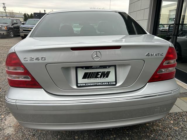 used 2004 Mercedes-Benz C-Class car, priced at $7,495