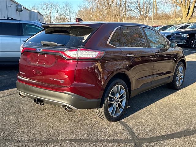 used 2017 Ford Edge car, priced at $16,255