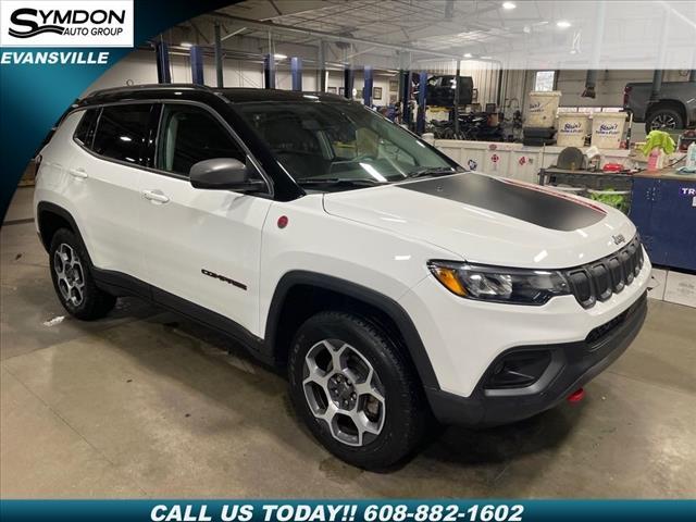 used 2022 Jeep Compass car, priced at $22,992