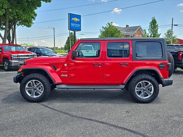 used 2020 Jeep Wrangler Unlimited car, priced at $28,873