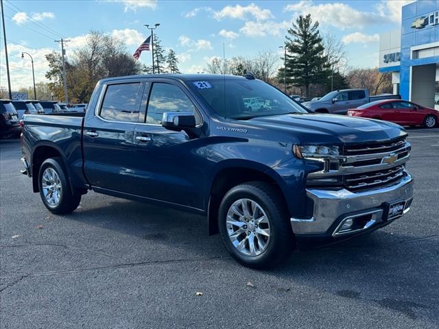 used 2021 Chevrolet Silverado 1500 car, priced at $43,682