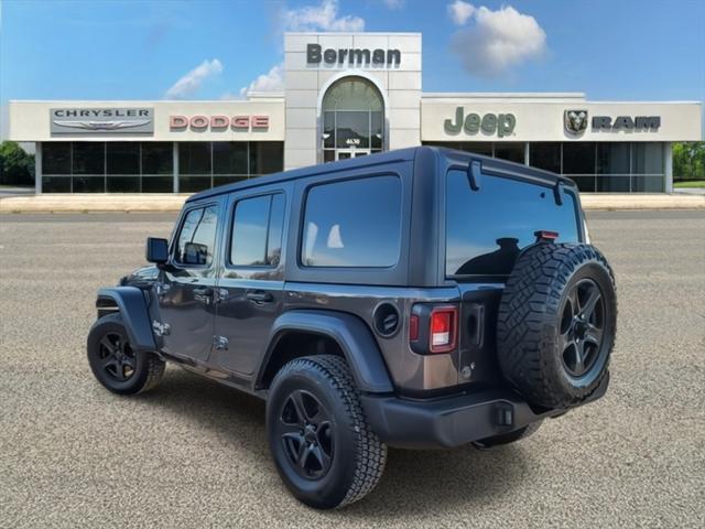 used 2018 Jeep Wrangler Unlimited car, priced at $15,900