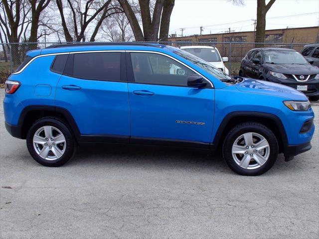 used 2022 Jeep Compass car, priced at $24,246