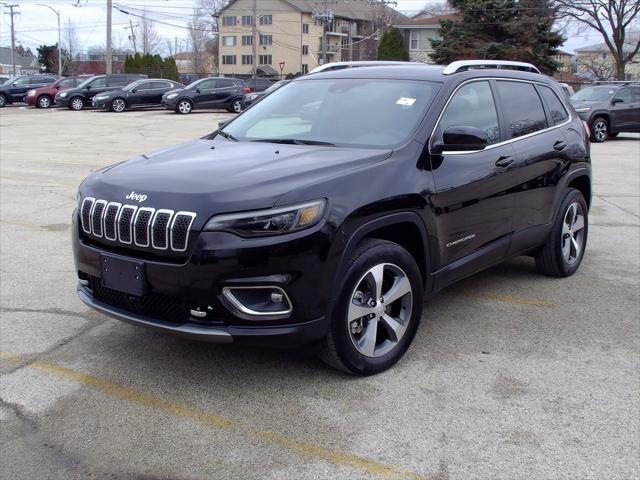 used 2021 Jeep Cherokee car, priced at $23,300