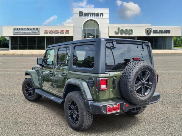 used 2021 Jeep Wrangler Unlimited car, priced at $34,331