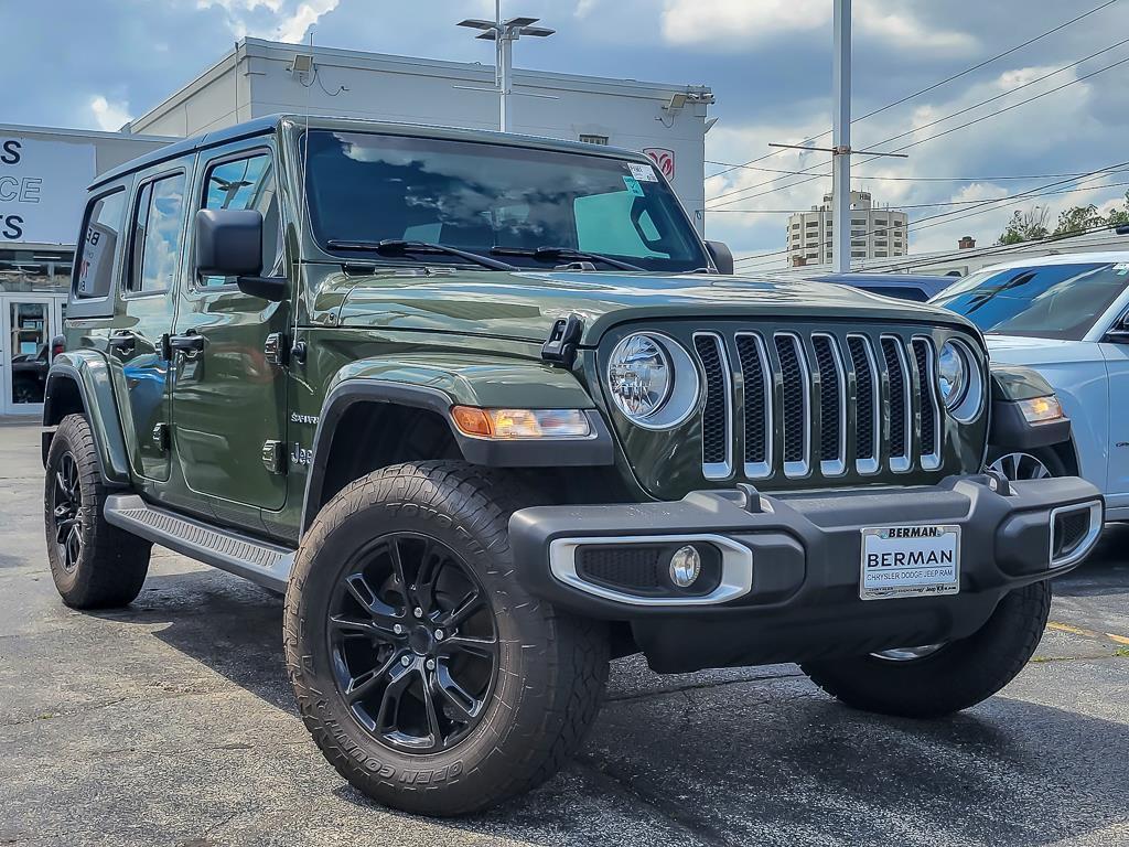 used 2021 Jeep Wrangler Unlimited car, priced at $33,600