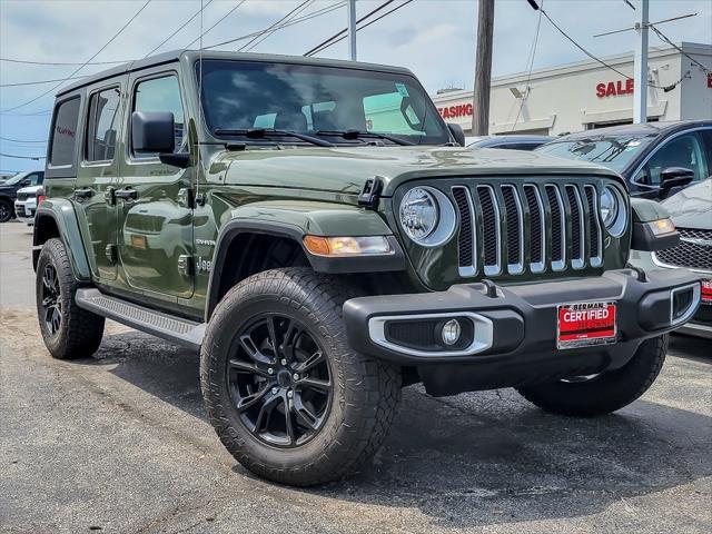 used 2021 Jeep Wrangler Unlimited car, priced at $34,333
