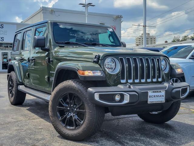 used 2021 Jeep Wrangler Unlimited car, priced at $33,600