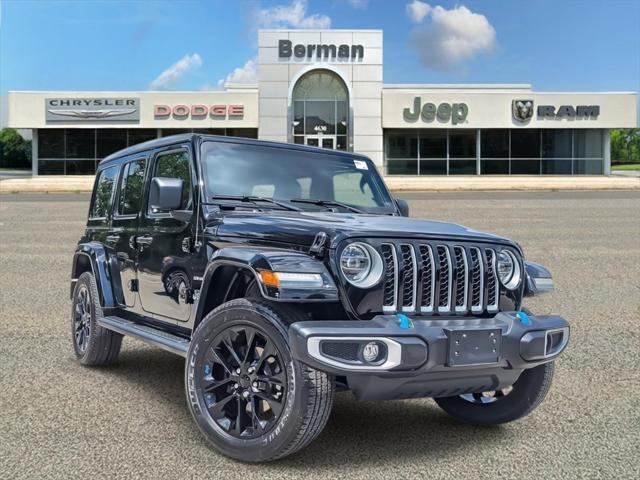 used 2022 Jeep Wrangler Unlimited 4xe car, priced at $35,223