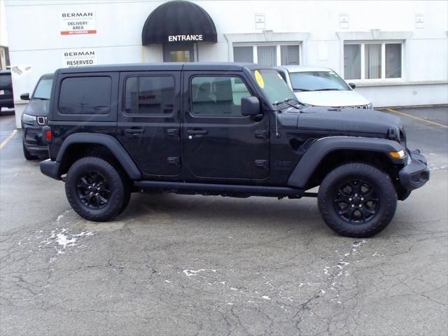 used 2021 Jeep Wrangler car, priced at $29,404