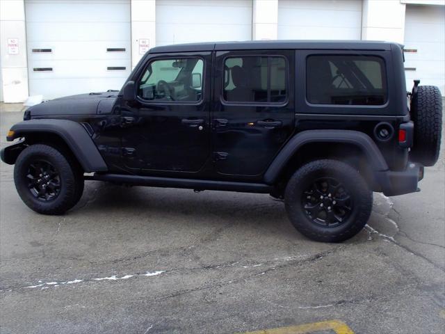 used 2021 Jeep Wrangler car, priced at $29,404