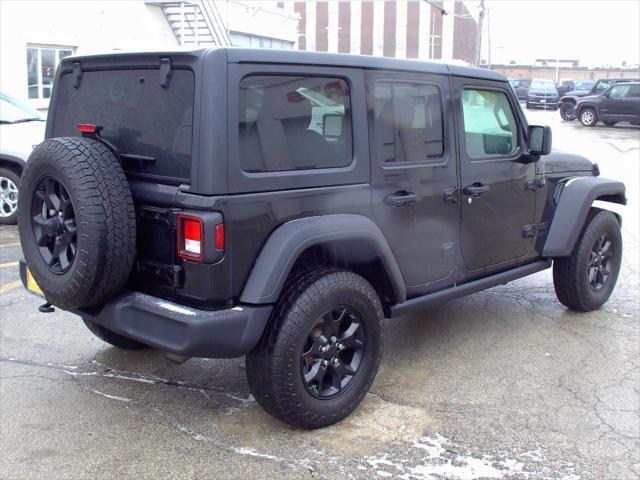 used 2021 Jeep Wrangler car, priced at $29,404