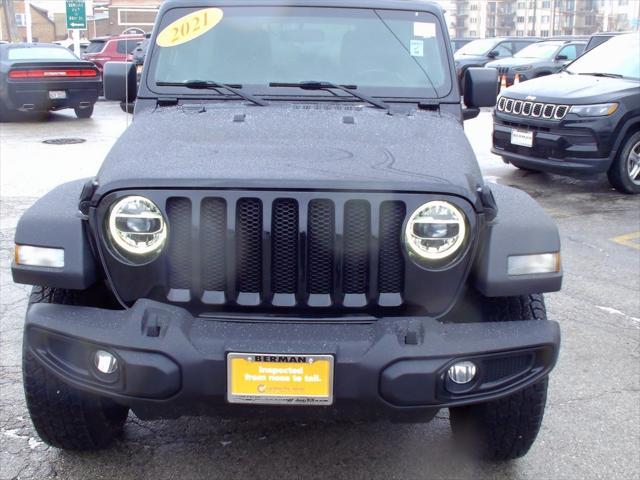 used 2021 Jeep Wrangler car, priced at $29,404