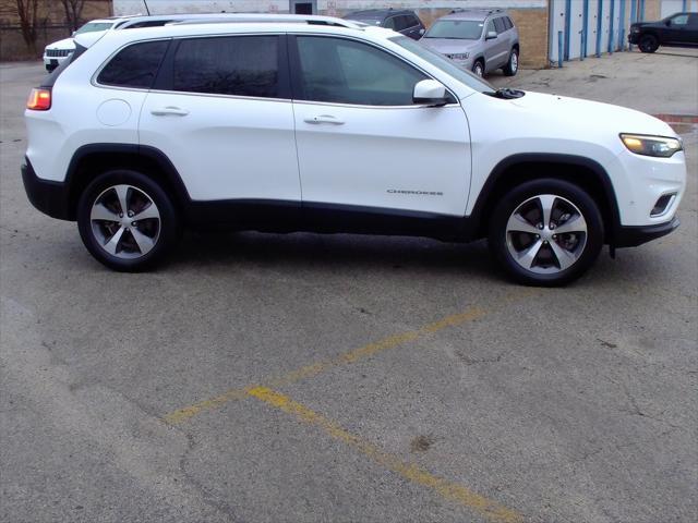 used 2021 Jeep Cherokee car, priced at $23,902