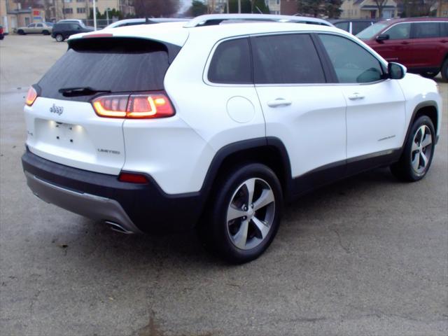 used 2021 Jeep Cherokee car, priced at $23,902