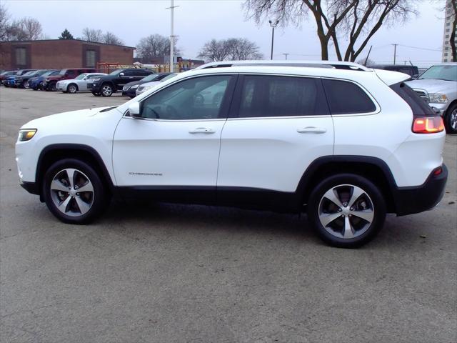 used 2021 Jeep Cherokee car, priced at $23,902