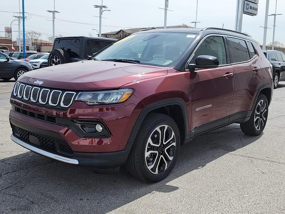 used 2022 Jeep Compass car, priced at $25,500