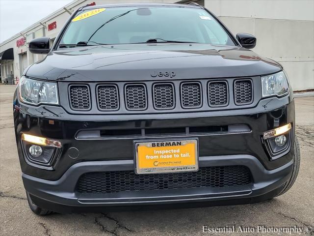 used 2020 Jeep Compass car, priced at $19,096