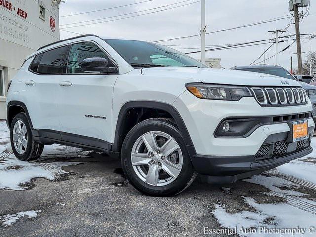 used 2022 Jeep Compass car, priced at $22,305