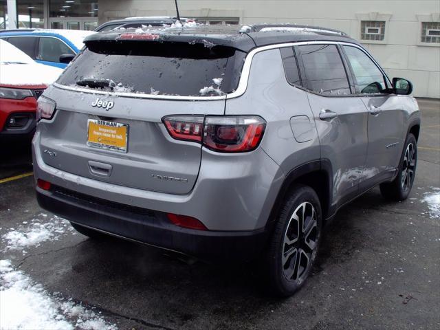 used 2022 Jeep Compass car, priced at $22,656