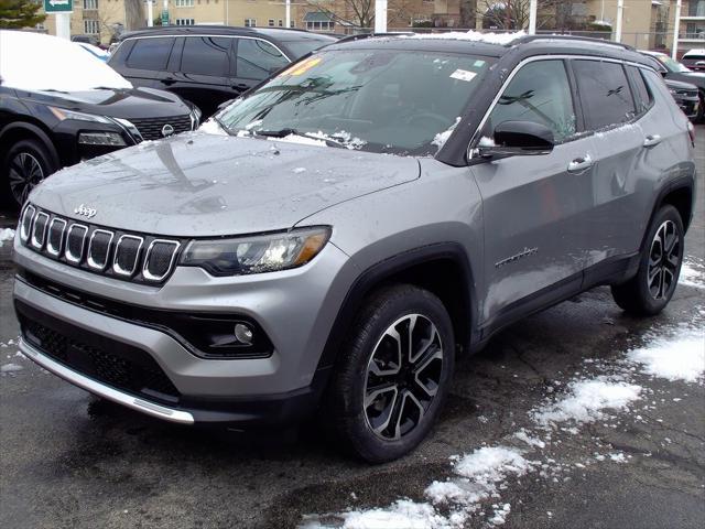 used 2022 Jeep Compass car, priced at $22,656