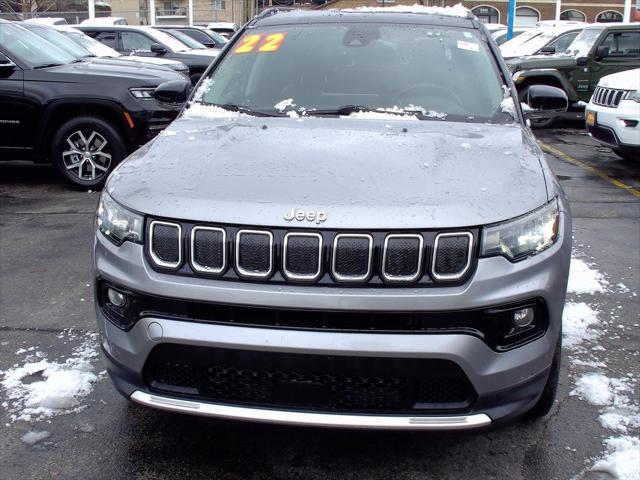 used 2022 Jeep Compass car, priced at $22,656