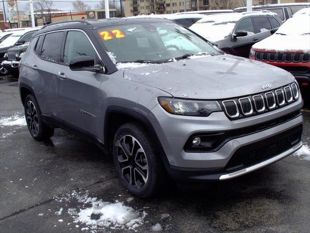 used 2022 Jeep Compass car, priced at $21,921