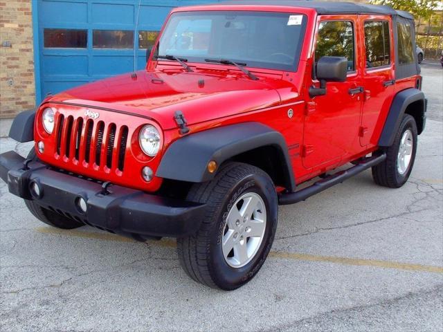 used 2018 Jeep Wrangler JK Unlimited car, priced at $19,770