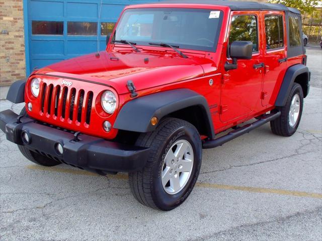 used 2018 Jeep Wrangler JK Unlimited car, priced at $20,404