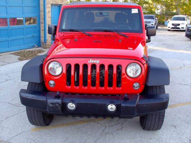 used 2018 Jeep Wrangler JK Unlimited car, priced at $20,404