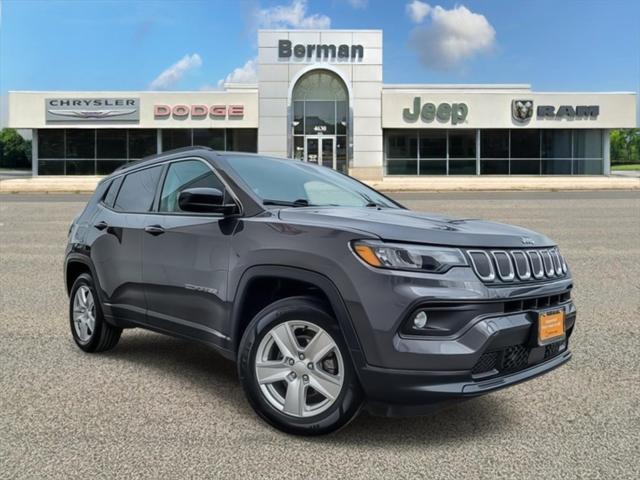 used 2022 Jeep Compass car, priced at $21,722