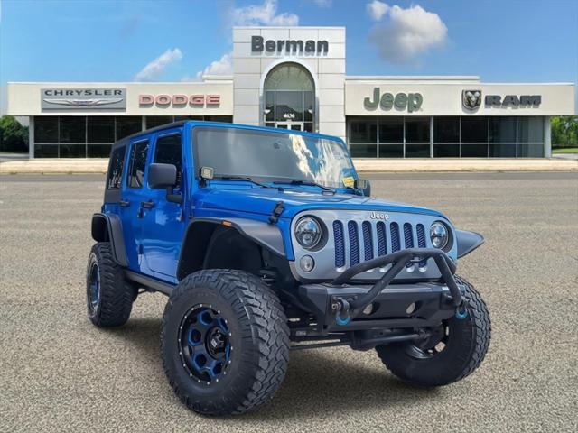 used 2014 Jeep Wrangler Unlimited car, priced at $14,983