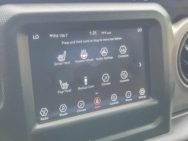 used 2021 Jeep Wrangler car, priced at $27,492