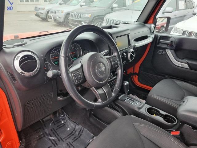 used 2015 Jeep Wrangler Unlimited car, priced at $18,503