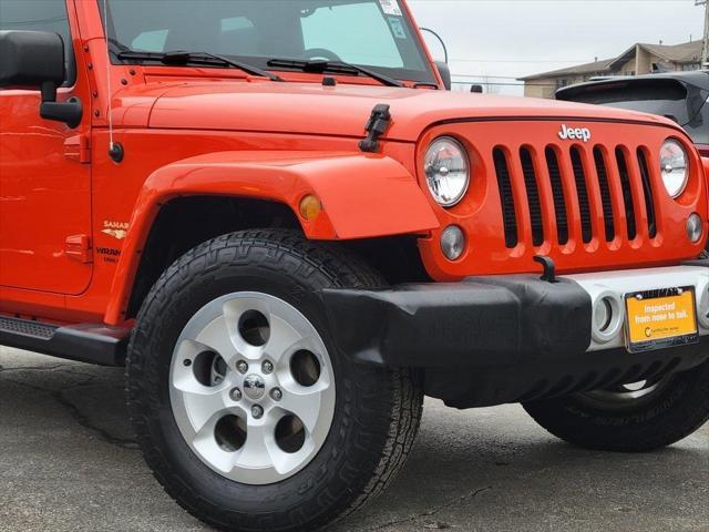 used 2015 Jeep Wrangler Unlimited car, priced at $18,503