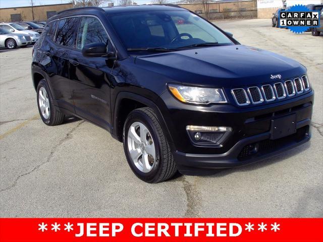 used 2021 Jeep Compass car, priced at $19,674