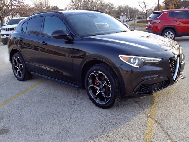 used 2021 Alfa Romeo Stelvio car, priced at $28,220