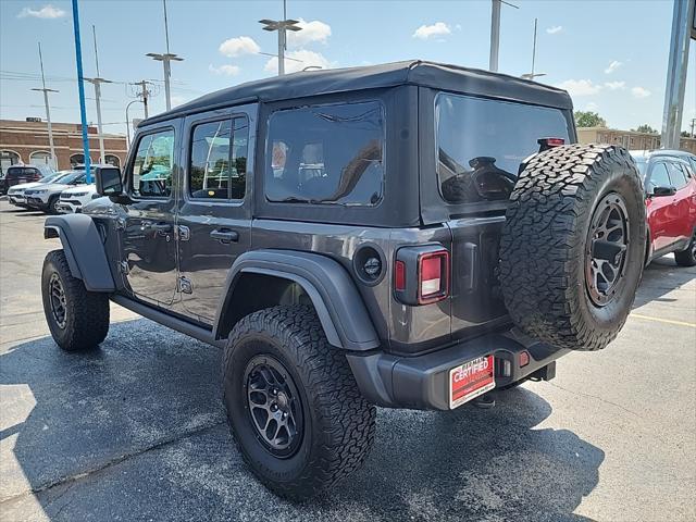 used 2023 Jeep Wrangler car, priced at $36,252