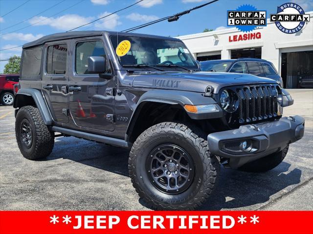 used 2023 Jeep Wrangler car, priced at $36,252