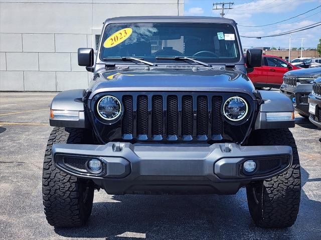 used 2023 Jeep Wrangler car, priced at $36,252