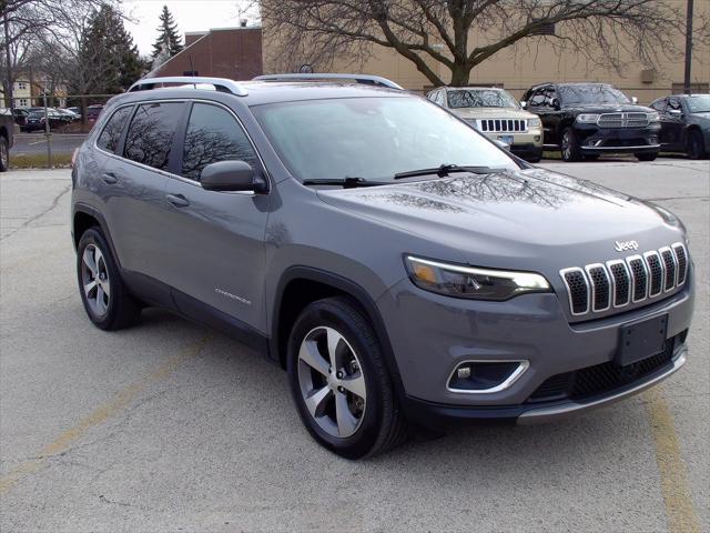 used 2021 Jeep Cherokee car, priced at $23,321