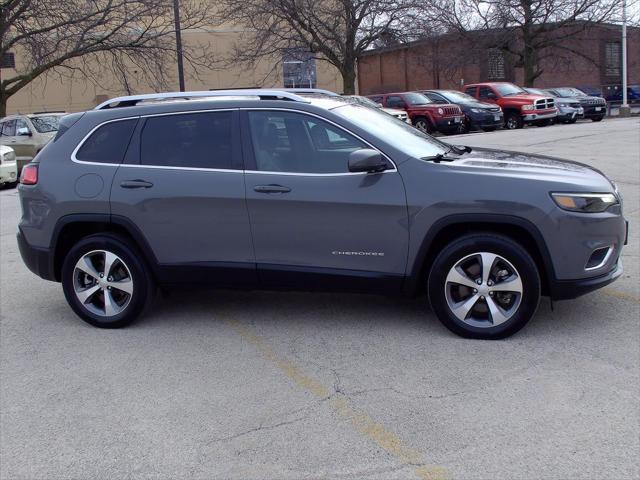 used 2021 Jeep Cherokee car, priced at $23,321