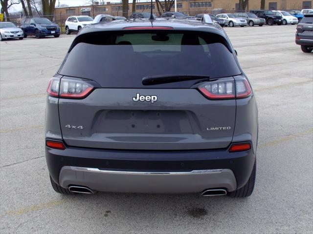 used 2021 Jeep Cherokee car, priced at $23,321